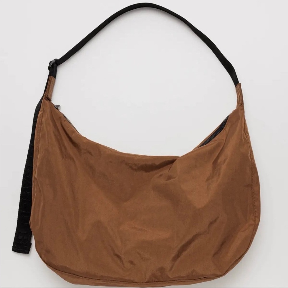 Baggu large crescent bag - brown